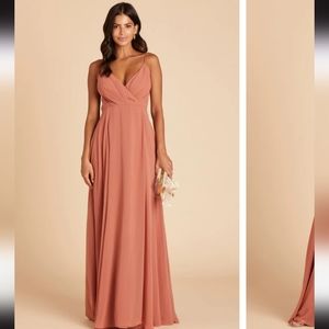 Birds Grey Kaia Bridesmaid Dress